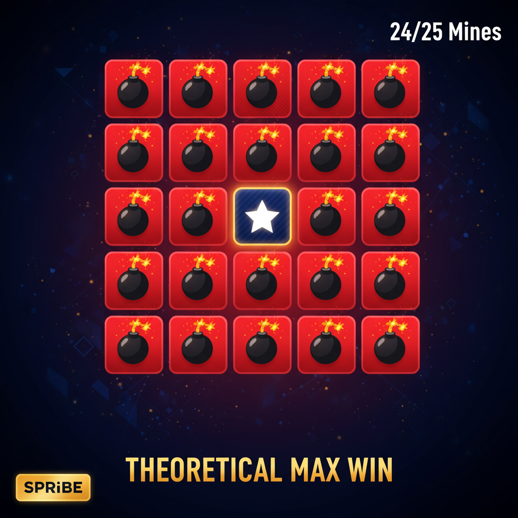 Configurazione 24 mine per vincita massima teorica