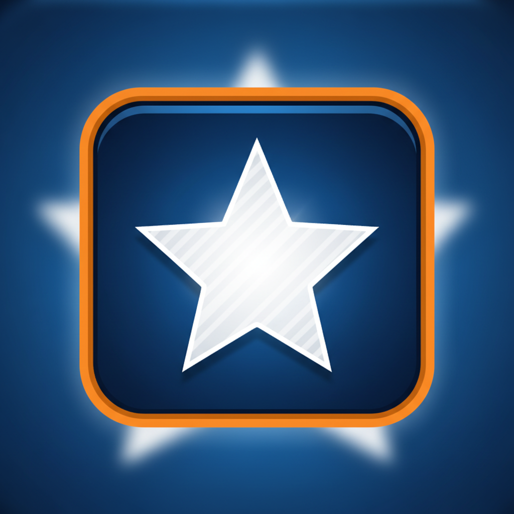 Simbolo stella bianca di Mines - casella sicura